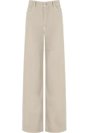 Max Mara MEDINA SABBIA WIDE LEG JEANS