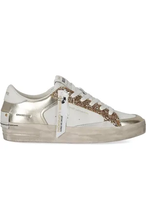 Crime london SK8 DELUXE PLATINUM GLAM SNEAKER