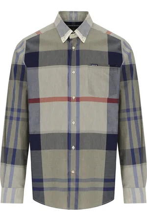 Barbour HARRIS BLEACHED PINE TARTAN HEMD