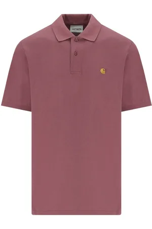 Carhartt S/S CHASE DUSKY PINK POLO-SHIRT