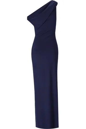 Elisabetta Franchi RED CARPET OLTREMARE ASYMMETRISCHES KLEID