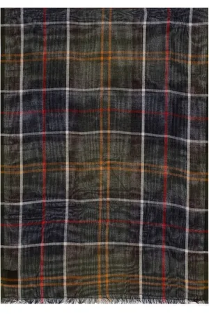 Barbour WELTON TARTAN GRÜN SCHWARZ SCHAL