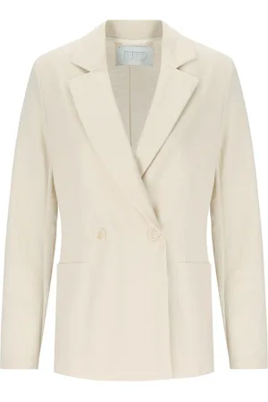Harris Wharf London ELFENBEIN ZWEIREIHIGER BLAZER