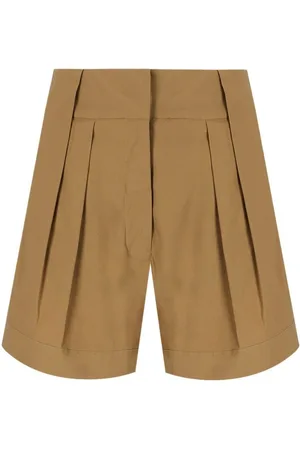 FEDERICA TOSI CLASSIC KHAKI SHORTS
