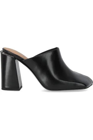 Ash ANGIE SCHWARZES MULE MIT ABSATZ