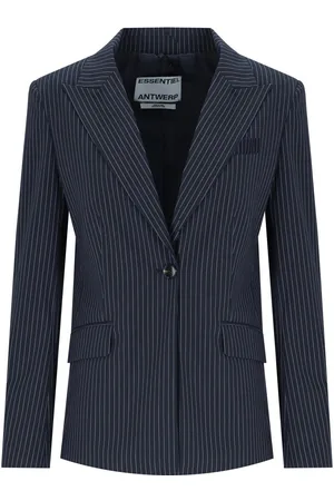 Essentiel Antwerp HAISIES DUNKELBLAUES EINREIHIGE JACKE