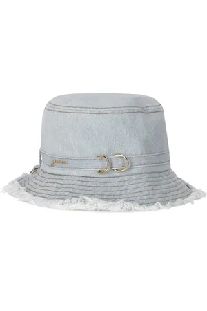 Ganni FADED DENIM EIMER HUT