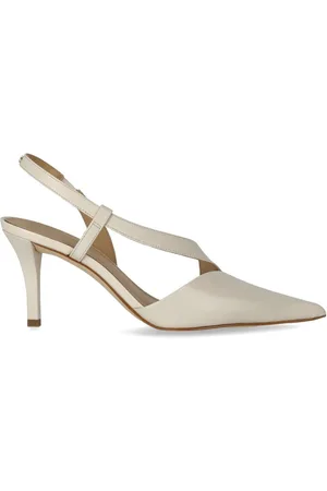 Michael Kors JAIDA CREME SLINGBACK PUMPS