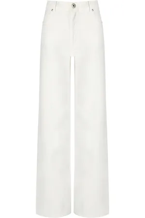 Max Mara MEDINA WEISSE WIDE LEG JEANS