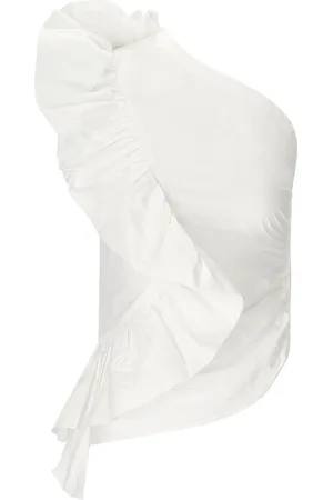 Essentiel Antwerp HAVEN WEISS ASYMMETRISCH TOP