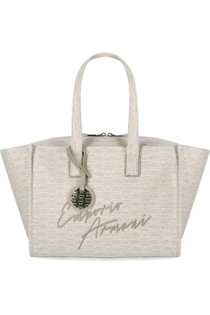 Emporio Armani MONOGRAM NATURAL MEDIUM SHOPPERTASCHE