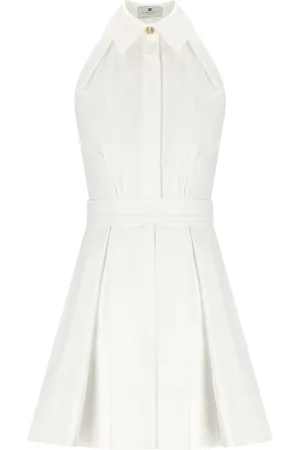 Elisabetta Franchi ELFENBEIN MINI KLEID