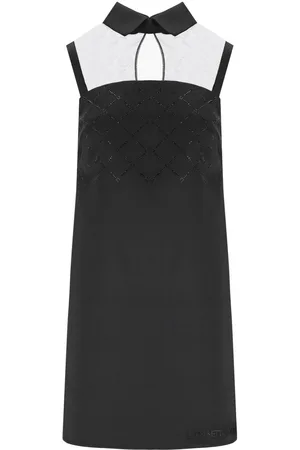 Elisabetta Franchi MINI KLEID MIT STRASSSTEINEN
