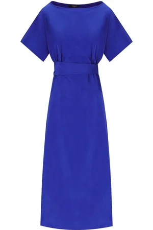 Max Mara FINISH ELEKTRISCHES MIDI KLEID