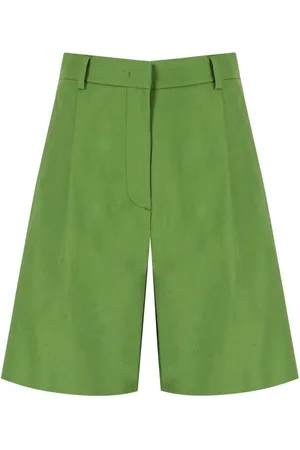 Max Mara ECUBA GRÜNE BERMUDASHORTS
