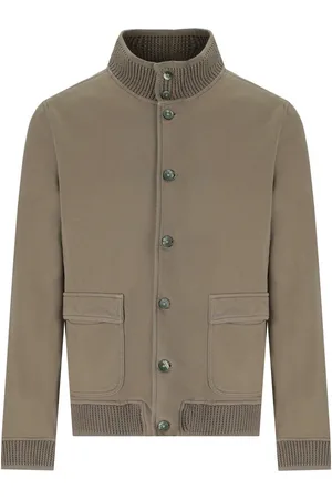 H953 BRAUNE STRICK-BOMBER