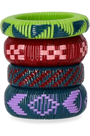 Max Mara ARAL MEHRFARBIGER ARMBÄNDER-SET