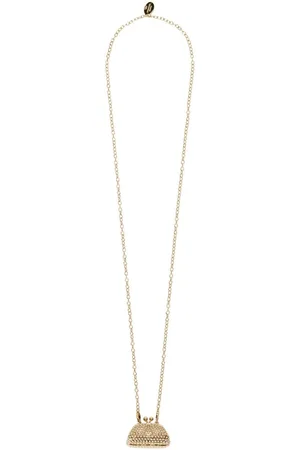 Max Mara PASTICCINO BAG GOLDENE HALSKETTE