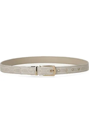 Emporio Armani MONOGRAM NATURAL WENDBARER GÜRTEL