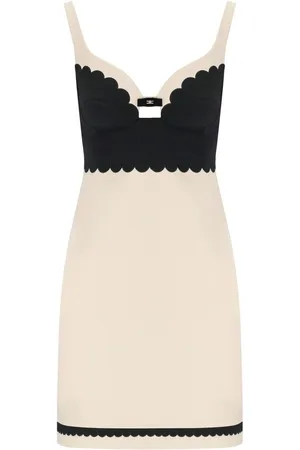 Elisabetta Franchi BUTTER SCHWARZ KLEID