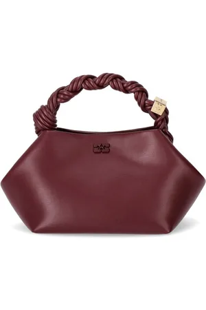 Ganni BOU BURGUNDY HANDTASCHE