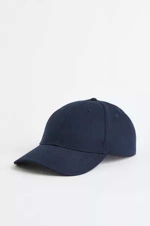 H&M Cap aus Baumwolltwill - Blau
