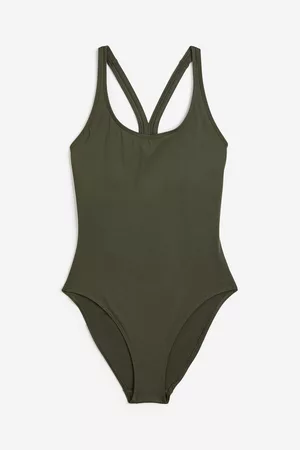 H&M Damen Anzüge - Sportbadeanzug - Grün