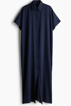 H&M Langer Strandkaftan - Blau