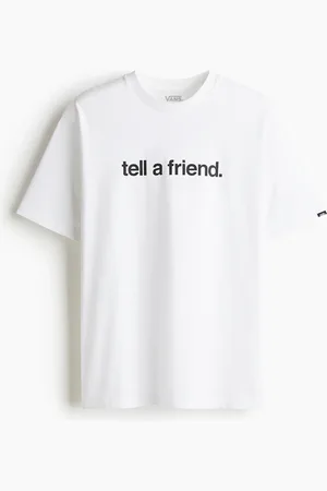 H&M Taf Loose Ss T-shirt - Weiß