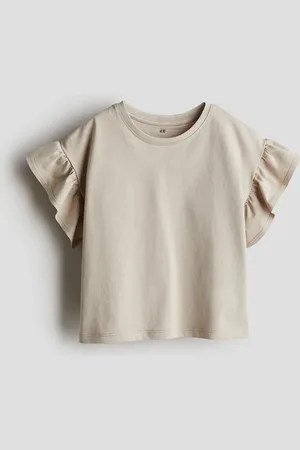 H&M Baumwollshirt - Braun