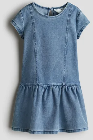 H&M Jerseykleid im Denimlook - Blau