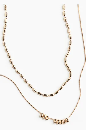 H&M Zweireihige Halskette - Gold