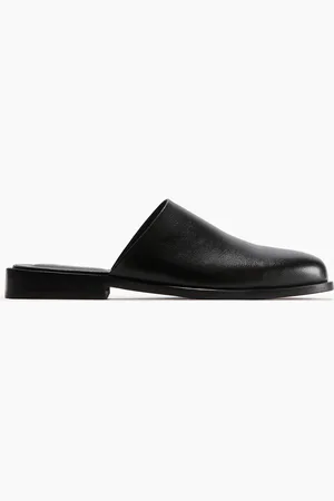 H&M Mules mit Coating - Schwarz