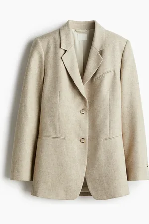 H&M Blazer in Loose Fit - Beige
