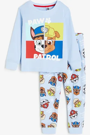 H&M Bedruckter Pyjama - Blau