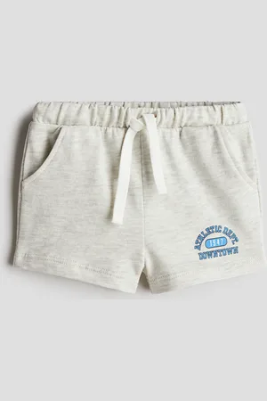 H&M Sweatshorts mit Print - Grau