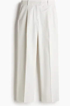 H&M Chino mit Bügelfalten - Beige