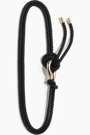 H&M Geflochtener Taillengürtel - Schwarz