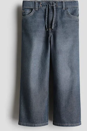 H&M Jeans mit weitem Bein - Blau