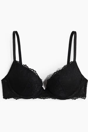 H&M Super-Pushup-BH aus Spitze - Schwarz