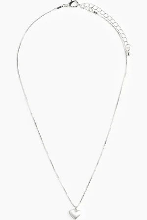 H&M Halskette mit Herzanhänger - Grau
