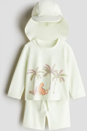 H&M Sonnenschutz-Set mit UPF 50 - Grün