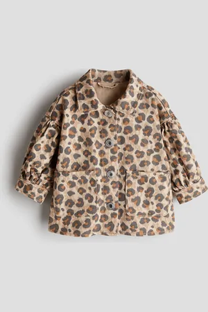 H&M Overshirt aus Baumwolle - Beige