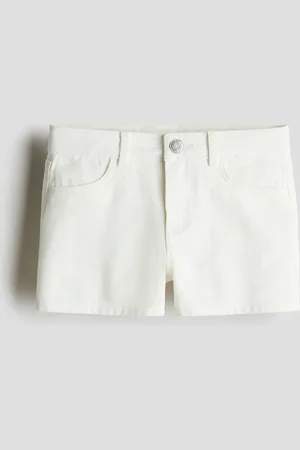 H&M Jeansshorts - Weiß