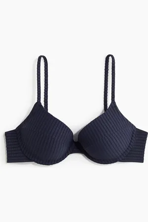 H&M Push-up-Bikinitop - Blau
