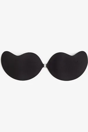 H&M Selbsthaftender Push-up-BH - Schwarz