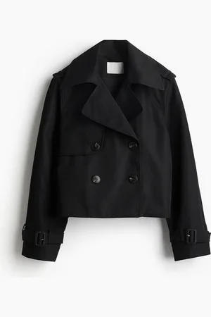 H&M Trenchjacke - Schwarz