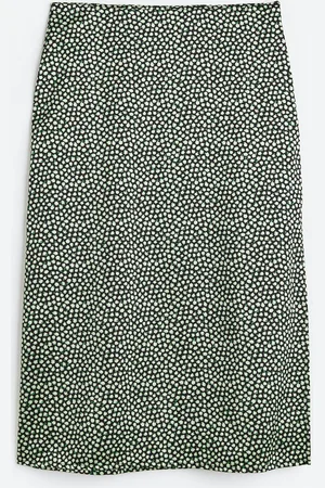 H&M Gemusterter Rock - Schwarz