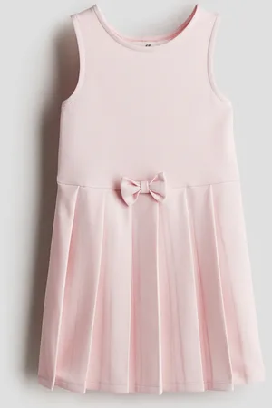 H&M Jerseykleid mit Schleifen - Pink