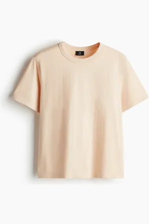 H&M T-Shirt in Regular Fit - Orange